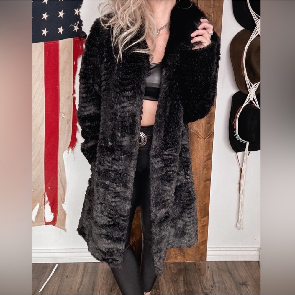 Faux Fur Coat